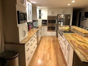 Before & After Cabinet Refinishing in Merrimack, NH (6)