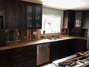Before & After Cabinet Refinishing in Merrimack, NH (1)