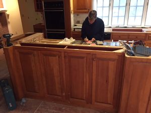 Before & After Cabinet Refinishing in Hopkington, NH (7)