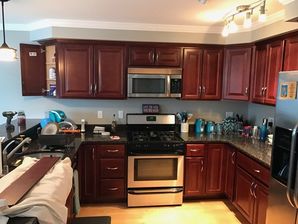 Before & After Cabinet Refinishing in Hooksett, NH (2)