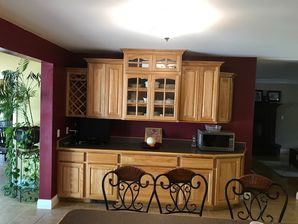 Before & After Cabinet Refinishing in Derry, NH (1)