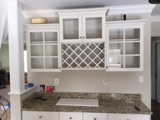 Before and After Cabinet Painting in Bedford, NH